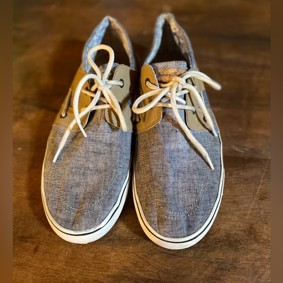 🐟Tommy Bahama Stripes Asunder Boat Shoes🐟 - Picture 2 of 14